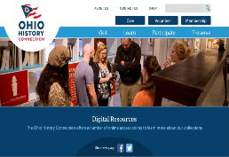Ohio History Connection homepage picture