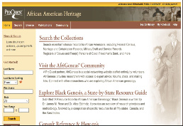Afro Database Research Databases | Birchard Public Library