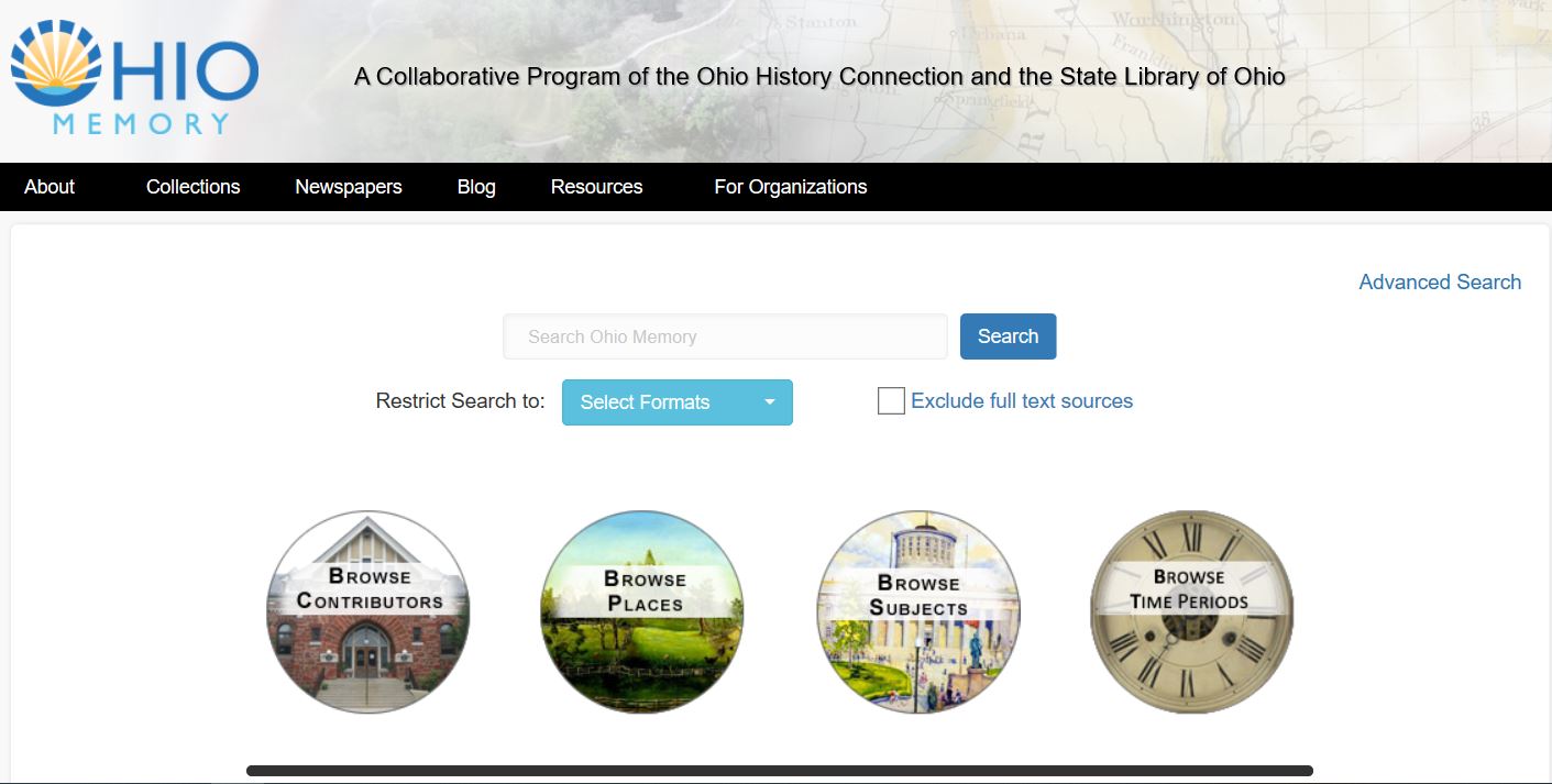 Ohio History Online Portal