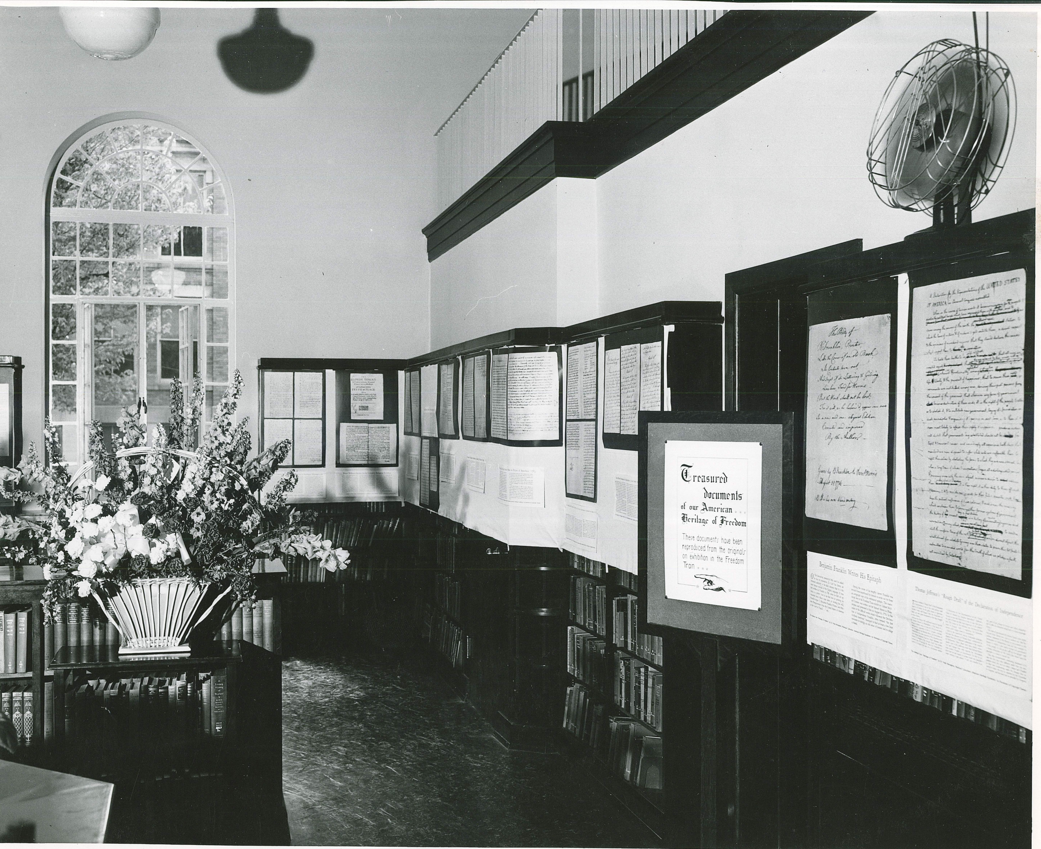 Replica of Freedom Train Documents 1940s