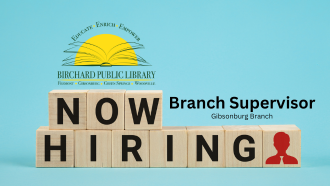 Now hiring Branch Supervisor