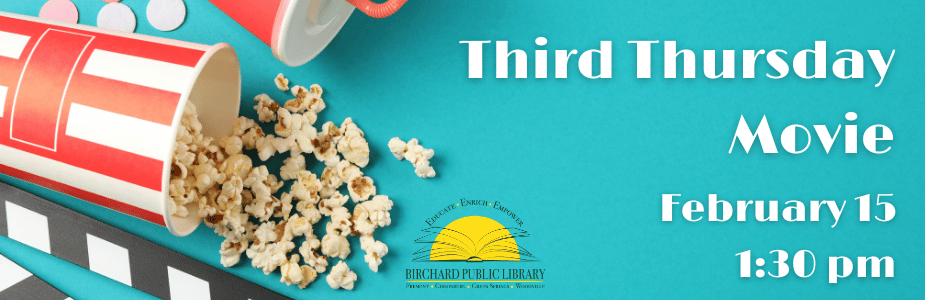 Third Thursday Movie Club, February 15, 2024